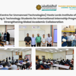 CUTe (Centre for Unmanned Technologies) Hosts Lords Institute of Engineering & Technology for International Internship Program, Strengthening Global Academic Collaboration