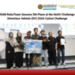 IIUM RoboTeam Secures 5th Place at the NxGV Challenge Driverless Vehicle (DV) 2026 Carbot Challenge
