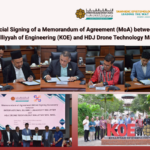 CUTe at the Official MoA Signing Between IIUM KOE and HDJ Drone Technology Malaysia Sdn. Bhd!